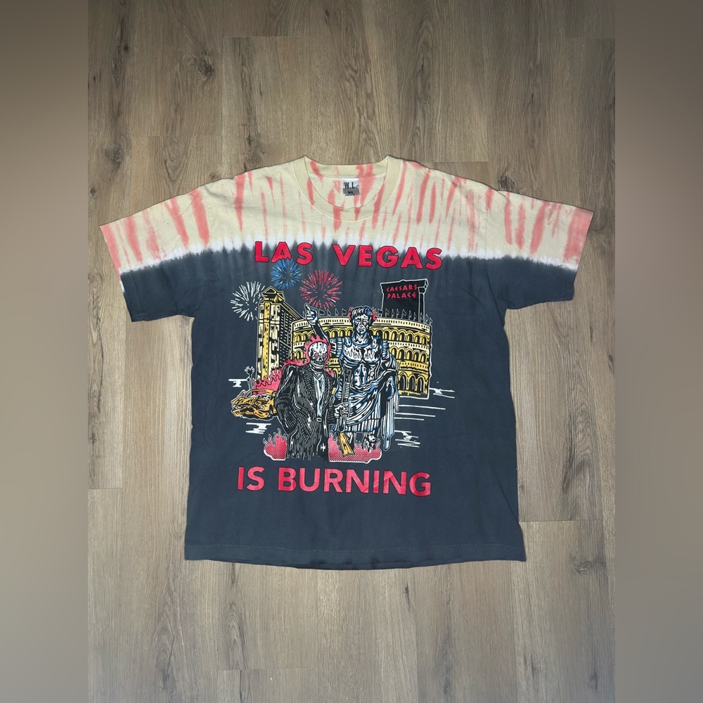 Warren Lotas Las Vegas is Burning ‘Tie-Dye’ T-Shirt
